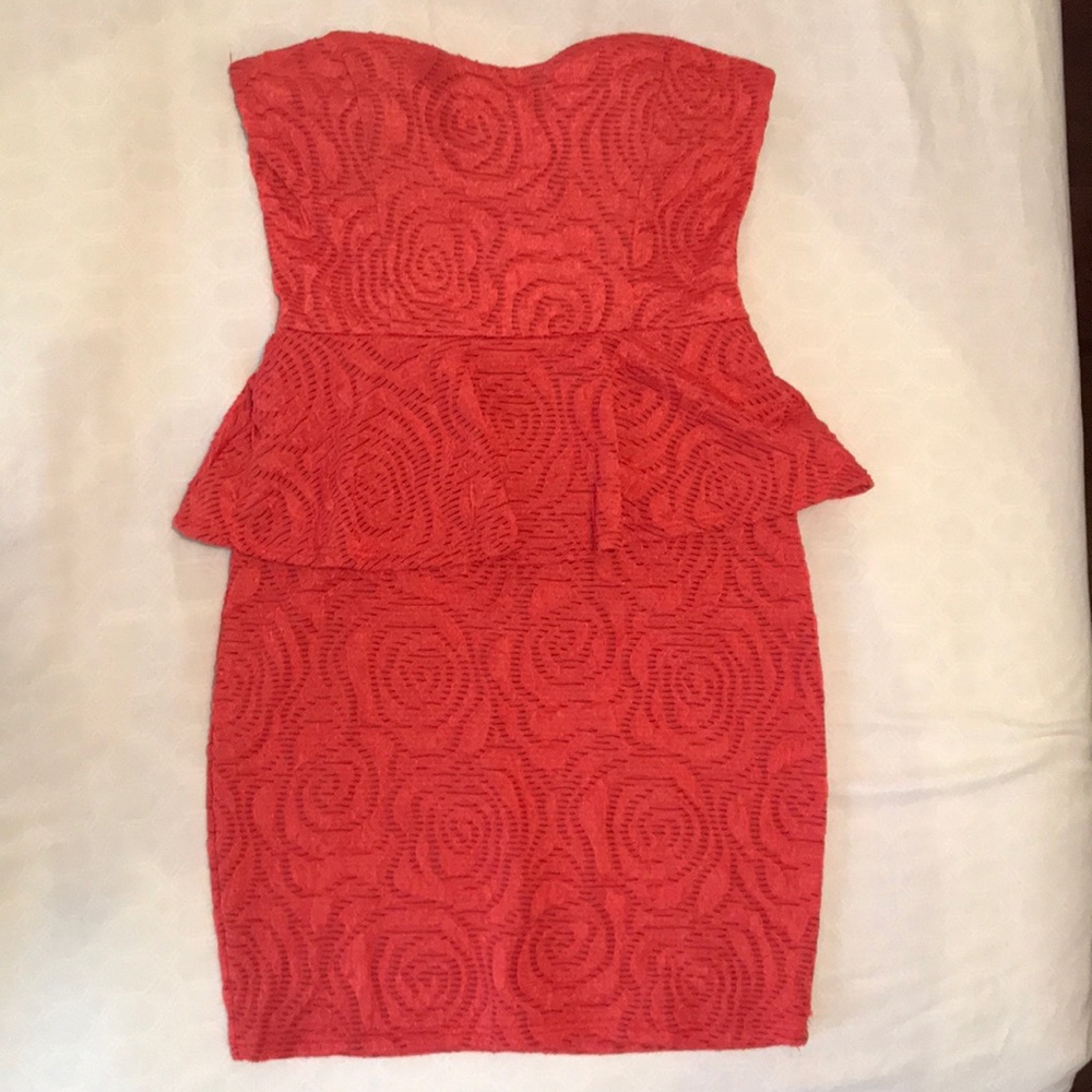 Orange dress